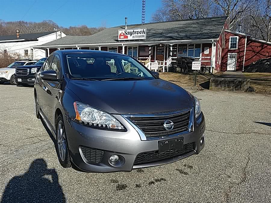 2015 Nissan Sentra 4dr Sdn I4 CVT SR, available for sale in Old Saybrook, Connecticut | Saybrook Auto Barn. Old Saybrook, Connecticut