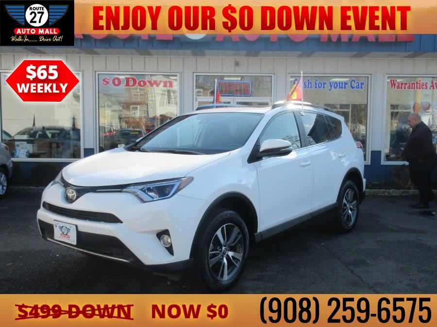 Used Toyota RAV4 XLE FWD (Natl) 2018 | Route 27 Auto Mall. Linden, New Jersey