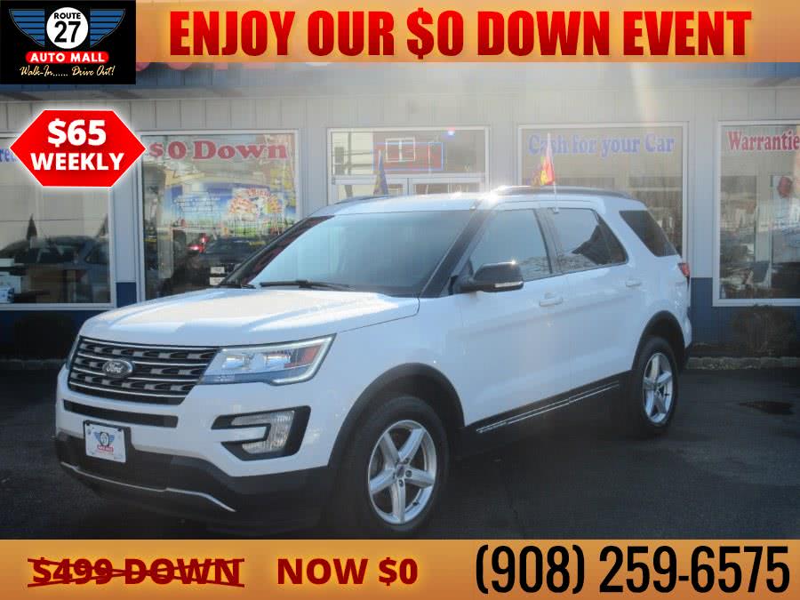 2016 Ford Explorer 4WD 4dr XLT, available for sale in Linden, New Jersey | Route 27 Auto Mall. Linden, New Jersey