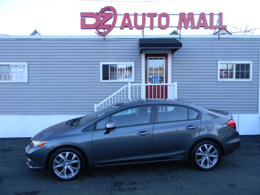 2012 Honda Civic Sdn 4dr Man Si w/Navi, available for sale in Paterson, New Jersey | DZ Automall. Paterson, New Jersey