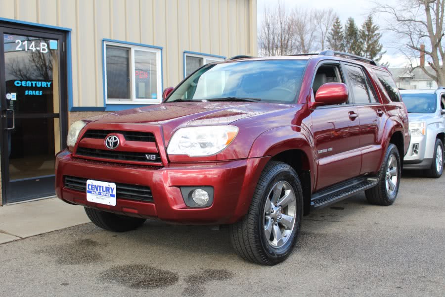 2008 Toyota 4Runner 4WD 4dr V8 Limited (Natl), available for sale in East Windsor, Connecticut | Century Auto And Truck. East Windsor, Connecticut