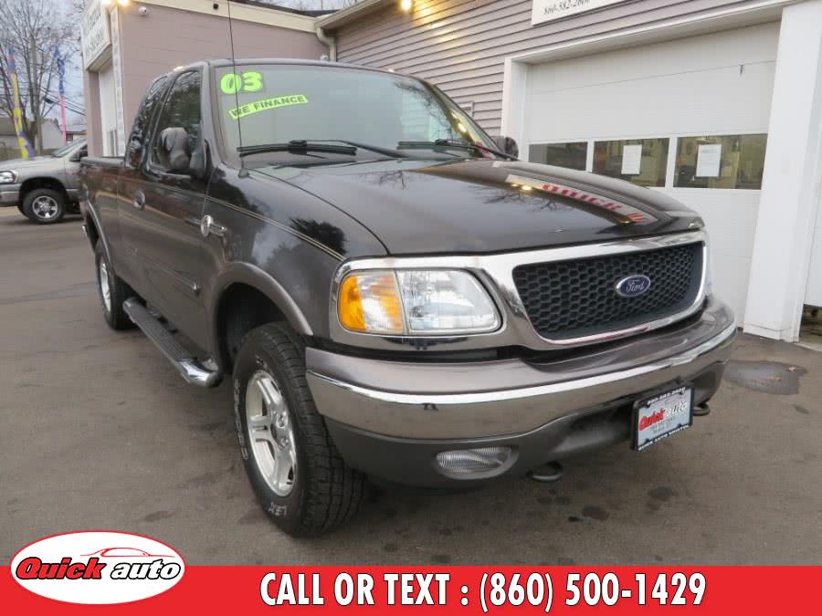 2003 Ford F-150 Supercab 139" XLT Heritage 4WD, available for sale in Bristol, Connecticut | Quick Auto LLC. Bristol, Connecticut