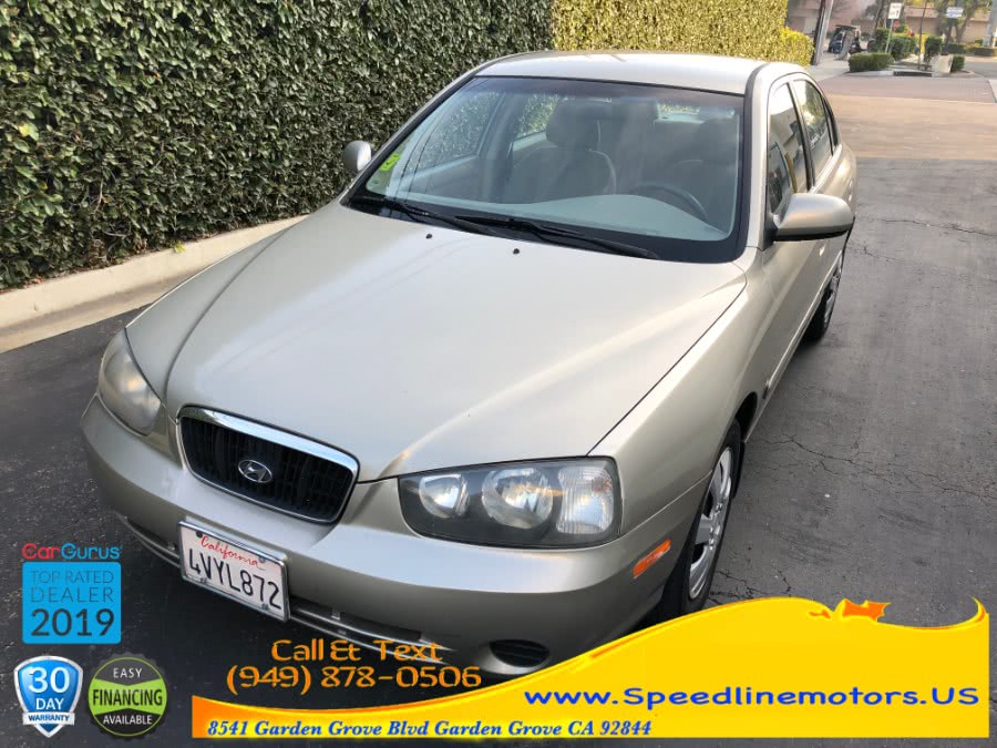 2001 Hyundai Elantra 4dr Sdn GLS Auto, available for sale in Garden Grove, California | Speedline Motors. Garden Grove, California