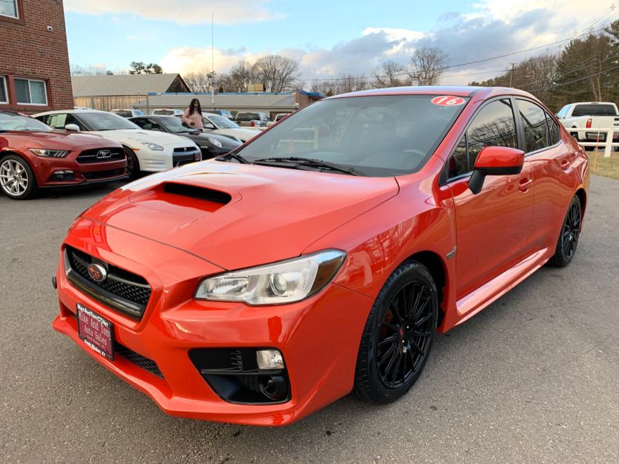 2016 Subaru WRX 4dr Sdn Man, available for sale in South Windsor, Connecticut | Mike And Tony Auto Sales, Inc. South Windsor, Connecticut