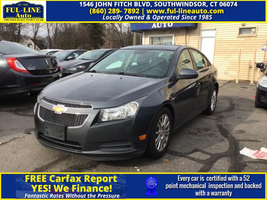 2013 Chevrolet Cruze 4dr Sdn Auto ECO, available for sale in South Windsor , Connecticut | Ful-line Auto LLC. South Windsor , Connecticut