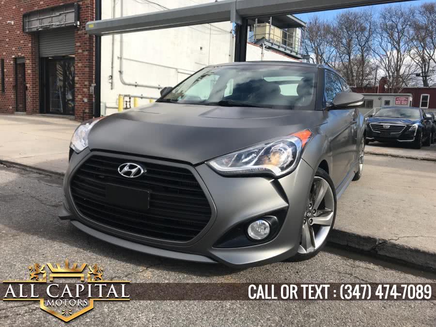 2013 Hyundai Veloster 3dr Cpe Auto Turbo w/Black Int, available for sale in Brooklyn, New York | All Capital Motors. Brooklyn, New York