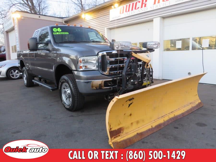 2006 Ford Super Duty F-250 Supercab 142" XLT 4WD, available for sale in Bristol, Connecticut | Quick Auto LLC. Bristol, Connecticut