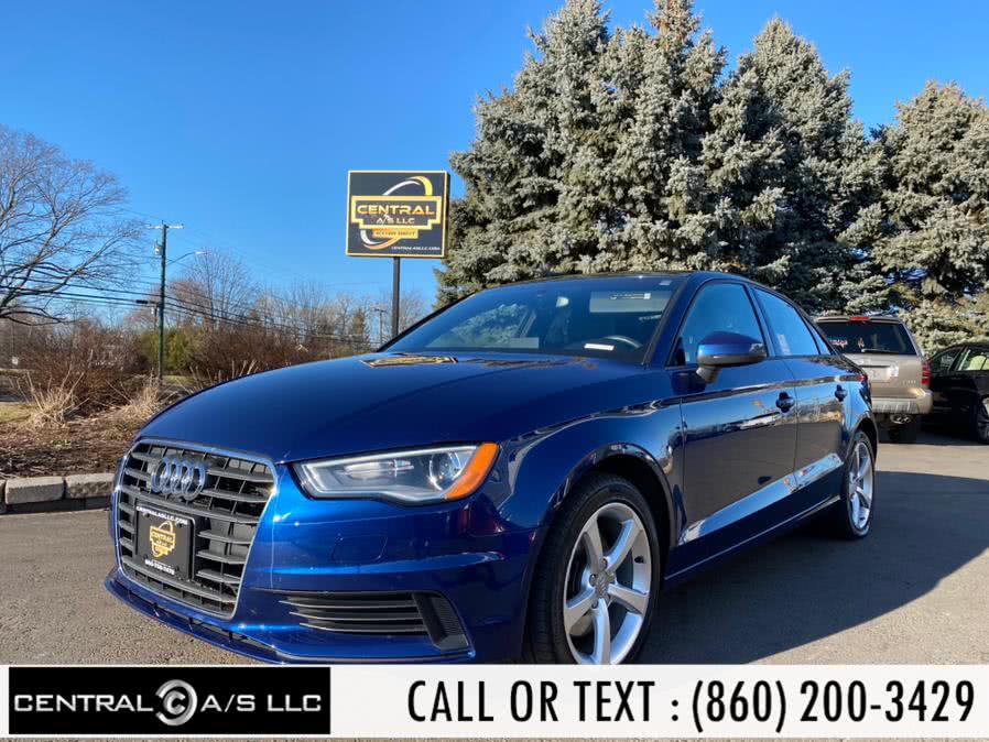 2015 Audi A3 4dr Sdn quattro 2.0T Premium, available for sale in East Windsor, Connecticut | Central A/S LLC. East Windsor, Connecticut