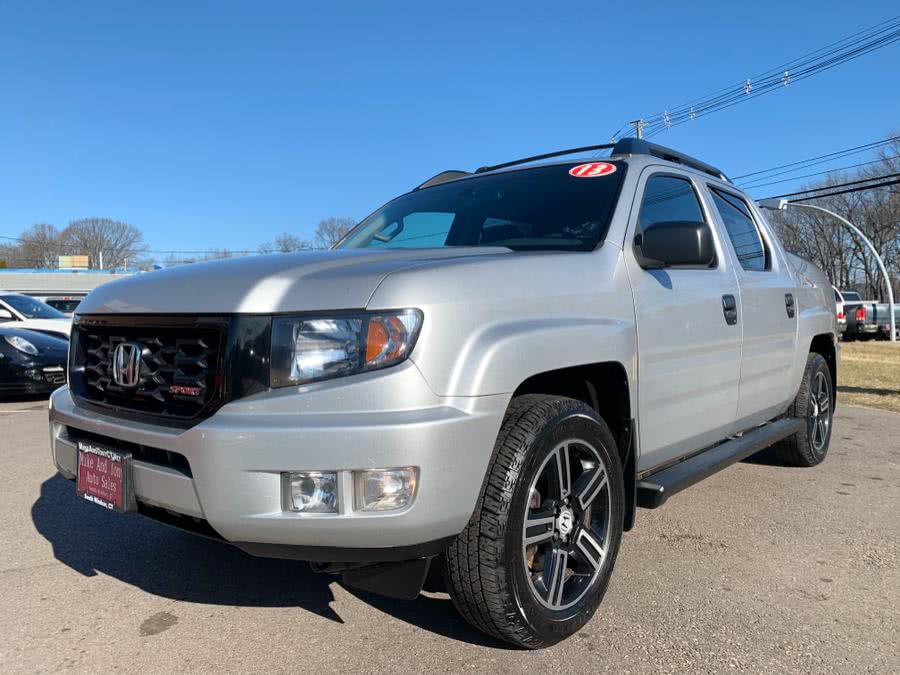 2013 Honda Ridgeline 4WD Crew Cab Sport, available for sale in South Windsor, Connecticut | Mike And Tony Auto Sales, Inc. South Windsor, Connecticut