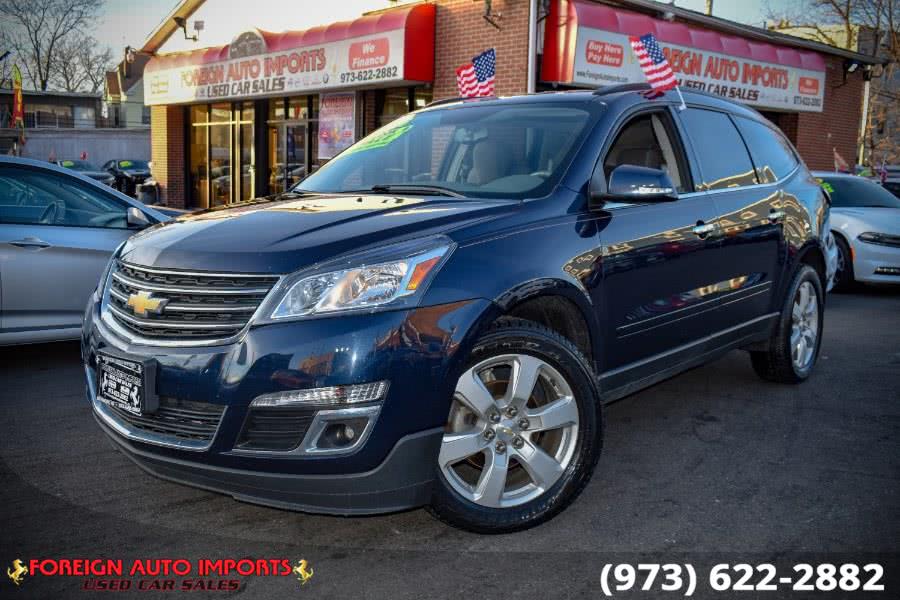 2016 Chevrolet Traverse AWD 4dr LT w/1LT, available for sale in Irvington, New Jersey | Foreign Auto Imports. Irvington, New Jersey