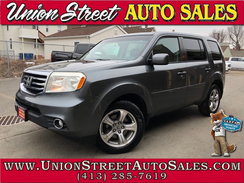 2013 Honda Pilot 4WD 4dr EX-L w/RES, available for sale in West Springfield, Massachusetts | Union Street Auto Sales. West Springfield, Massachusetts