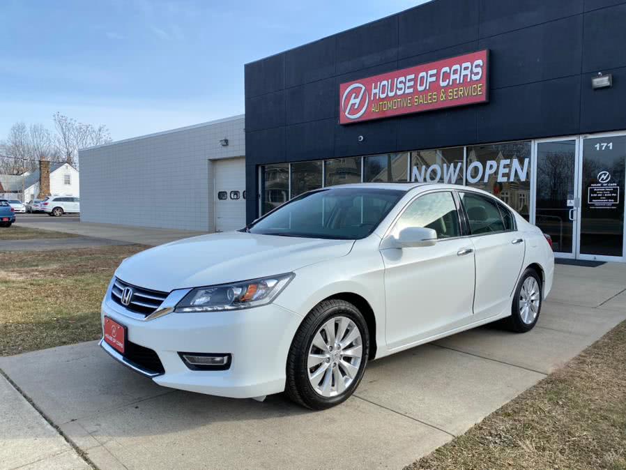 2013 Honda Accord Sdn 4dr V6 Auto EX-L w/Navi PZEV, available for sale in Meriden, Connecticut | House of Cars CT. Meriden, Connecticut