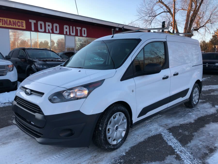 2018 Ford Transit Connect Van XL LWB w/Roof Rack & Rear Symmetrical Doors, available for sale in East Windsor, Connecticut | Toro Auto. East Windsor, Connecticut