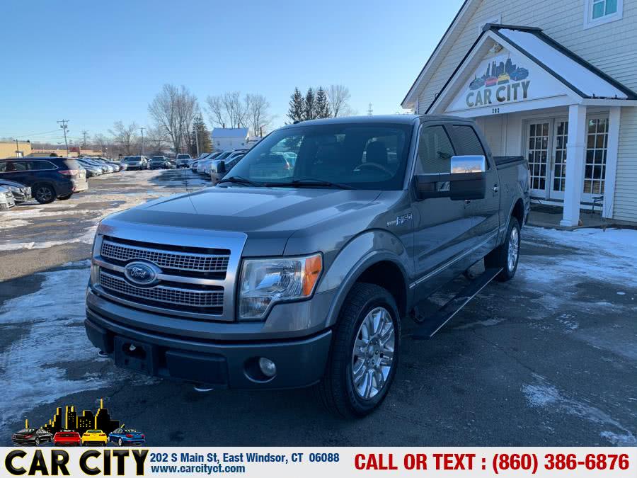2010 Ford F-150 4WD SuperCrew 145" Platinum, available for sale in East Windsor, Connecticut | Car City LLC. East Windsor, Connecticut