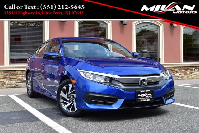 2016 Honda Civic Sedan 4dr CVT EX, available for sale in Little Ferry , New Jersey | Milan Motors. Little Ferry , New Jersey