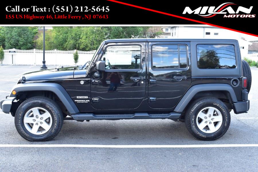 2015 Jeep Wrangler Unlimited 4WD 4dr Sport, available for sale in Little Ferry , New Jersey | Milan Motors. Little Ferry , New Jersey 2015 Jeep Wrangler Unlimited 4WD 4dr Sport, available for sale in Little Ferry , New Jersey | Milan Motors. Little Ferry , New Jersey