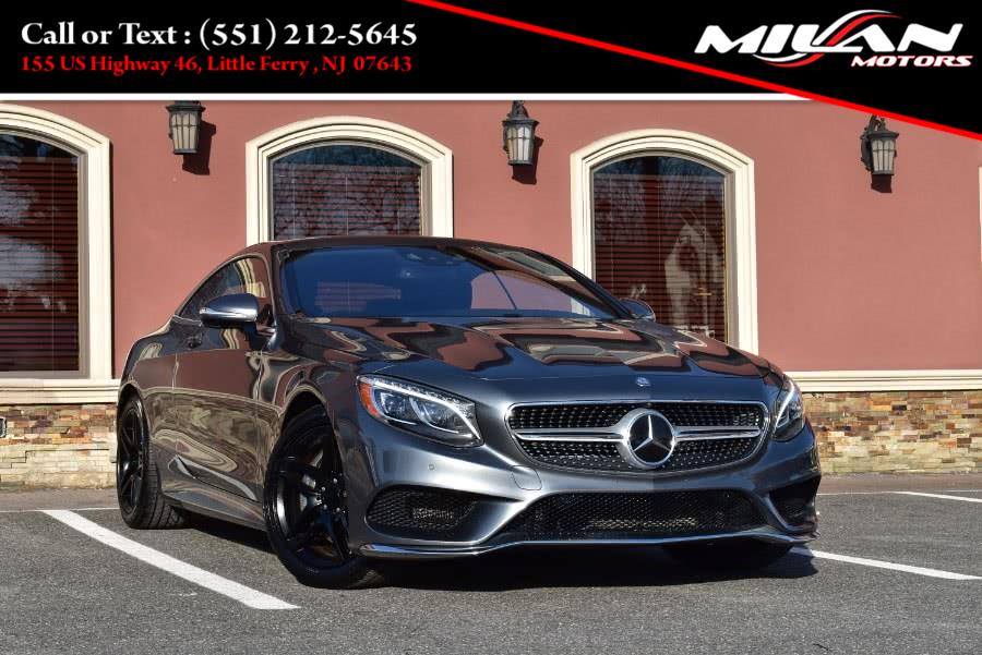 2016 Mercedes-Benz S-Class 2dr Cpe S550 4MATIC, available for sale in Little Ferry , New Jersey | Milan Motors. Little Ferry , New Jersey