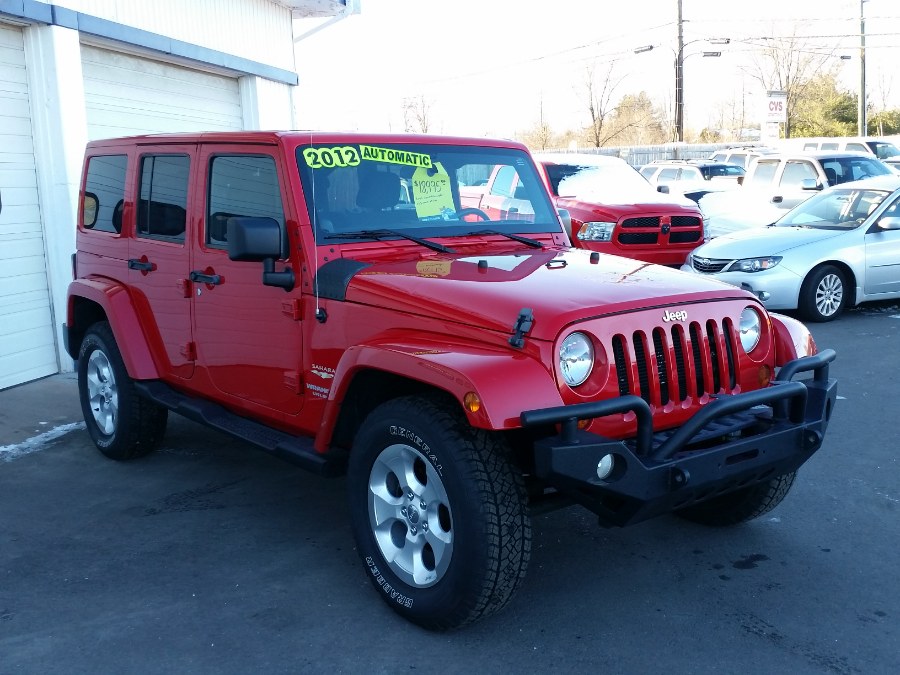 2012 Jeep Wrangler Unlimited 4WD 4dr Sahara, available for sale in Berlin, Connecticut | Action Automotive. Berlin, Connecticut 2012 Jeep Wrangler Unlimited 4WD 4dr Sahara, available for sale in Berlin, Connecticut | Action Automotive. Berlin, Connecticut