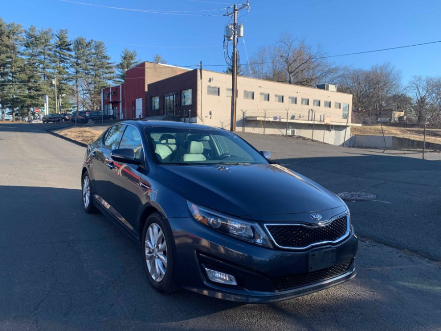 2015 Kia Optima 4dr Sdn EX, available for sale in Bloomfield, Connecticut | Integrity Auto Sales and Service LLC. Bloomfield, Connecticut