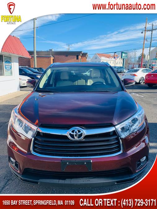 2016 Toyota Highlander AWD 4dr V6 XLE (Natl), available for sale in Springfield, Massachusetts | Fortuna Auto Sales Inc.. Springfield, Massachusetts 2016 Toyota Highlander AWD 4dr V6 XLE (Natl), available for sale in Springfield, Massachusetts | Fortuna Auto Sales Inc.. Springfield, Massachusetts