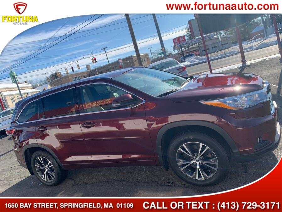 2016 Toyota Highlander AWD 4dr V6 XLE (Natl), available for sale in Springfield, Massachusetts | Fortuna Auto Sales Inc.. Springfield, Massachusetts 2016 Toyota Highlander AWD 4dr V6 XLE (Natl), available for sale in Springfield, Massachusetts | Fortuna Auto Sales Inc.. Springfield, Massachusetts
