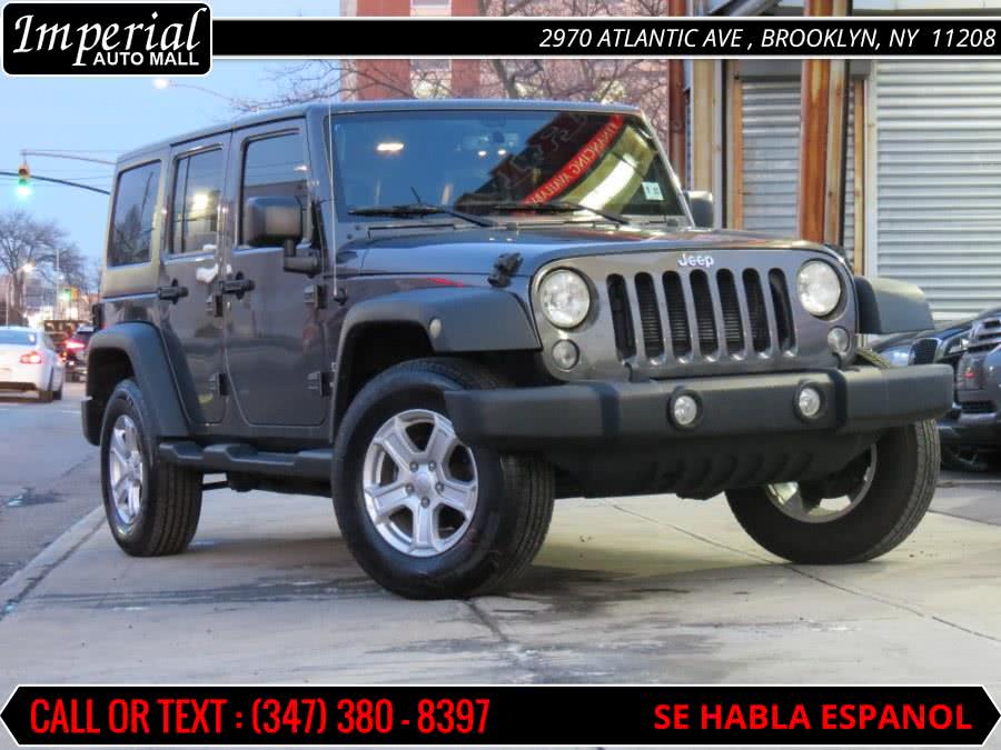 2016 Jeep Wrangler Unlimited 4WD 4dr Willys Wheeler, available for sale in Brooklyn, New York | Imperial Auto Mall. Brooklyn, New York