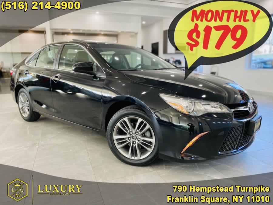 2016 Toyota Camry 4dr Sdn I4 Auto SE (Natl), available for sale in Franklin Square, New York | Luxury Motor Club. Franklin Square, New York