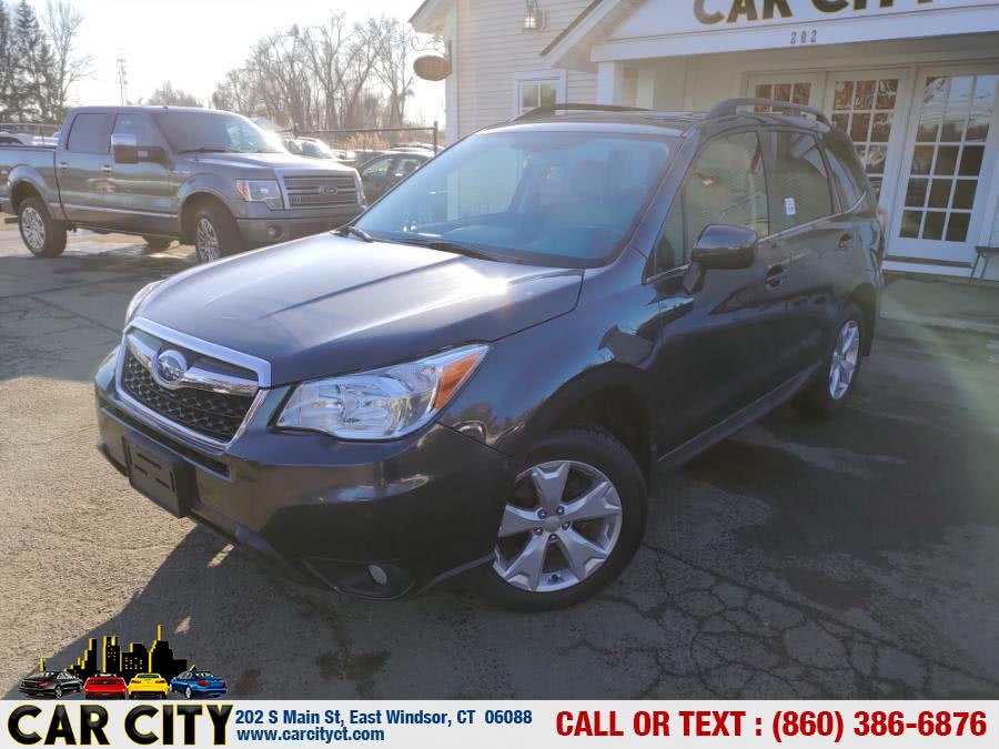 2016 Subaru Forester 4dr CVT 2.5i Limited PZEV, available for sale in East Windsor, Connecticut | Car City LLC. East Windsor, Connecticut