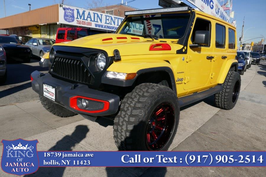 2019 Jeep Wrangler Unlimited Sahara 4x4, available for sale in Hollis, New York | King of Jamaica Auto Inc. Hollis, New York 2019 Jeep Wrangler Unlimited Sahara 4x4, available for sale in Hollis, New York | King of Jamaica Auto Inc. Hollis, New York