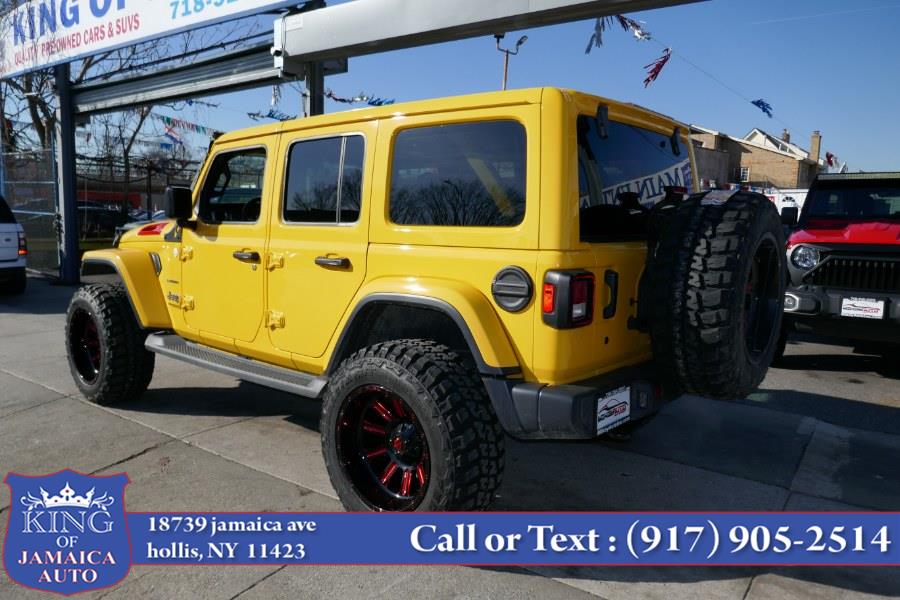 2019 Jeep Wrangler Unlimited Sahara 4x4, available for sale in Hollis, New York | King of Jamaica Auto Inc. Hollis, New York 2019 Jeep Wrangler Unlimited Sahara 4x4, available for sale in Hollis, New York | King of Jamaica Auto Inc. Hollis, New York