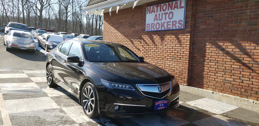 2015 Acura TLX 4dr Sdn SH-AWD V6 Advance, available for sale in Waterbury, Connecticut | National Auto Brokers, Inc.. Waterbury, Connecticut
