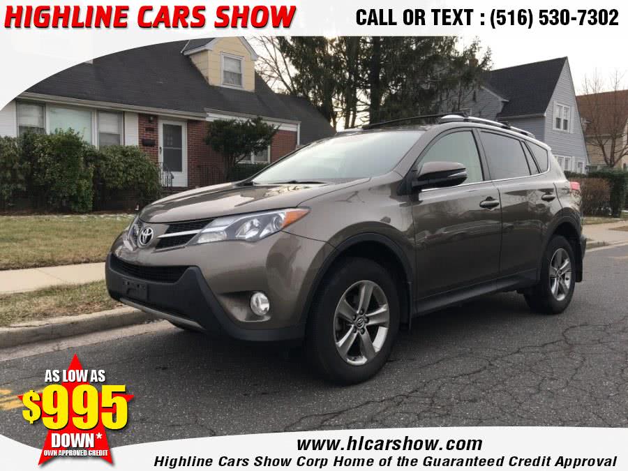 2015 Toyota RAV4 AWD 4dr XLE (Natl), available for sale in West Hempstead, New York | Highline Cars Show Corp. West Hempstead, New York