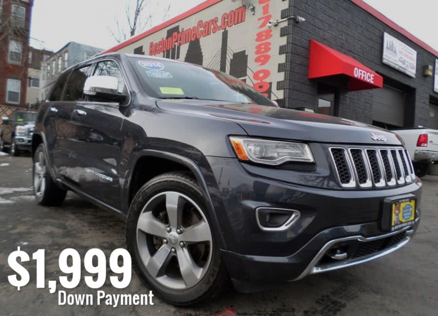 2014 Jeep Grand Cherokee 4WD 4dr Overland, available for sale in Chelsea, Massachusetts | Boston Prime Cars Inc. Chelsea, Massachusetts