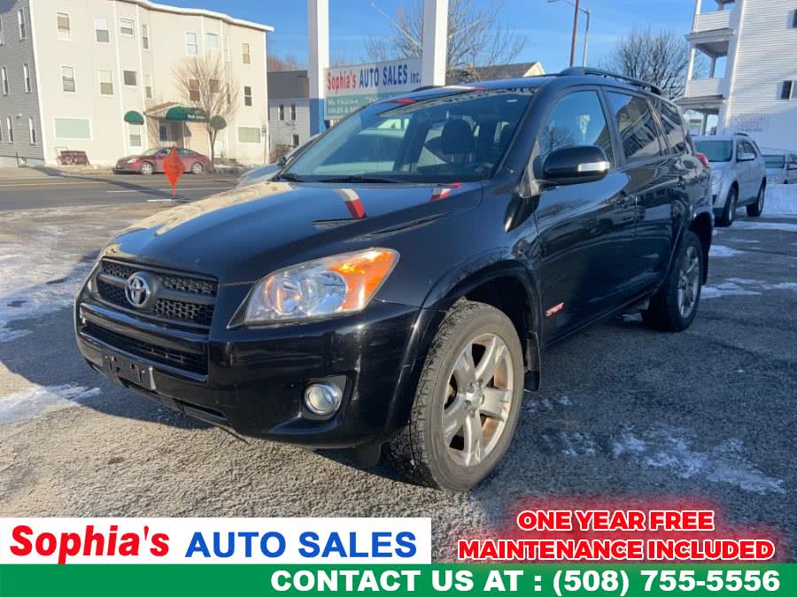 2011 Toyota RAV4 4WD 4dr 4-cyl 4-Spd AT Sport (Natl), available for sale in Worcester, Massachusetts | Sophia's Auto Sales Inc. Worcester, Massachusetts