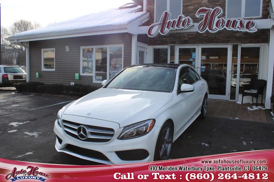 2015 Mercedes-Benz C-Class 4dr Sdn C300 Sport 4MATIC, available for sale in Plantsville, Connecticut | Auto House of Luxury. Plantsville, Connecticut