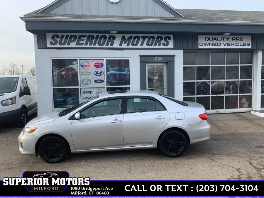 2013 Toyota Corolla LE PLUS 4dr Sdn Auto LE, available for sale in Milford, Connecticut | Superior Motors LLC. Milford, Connecticut
