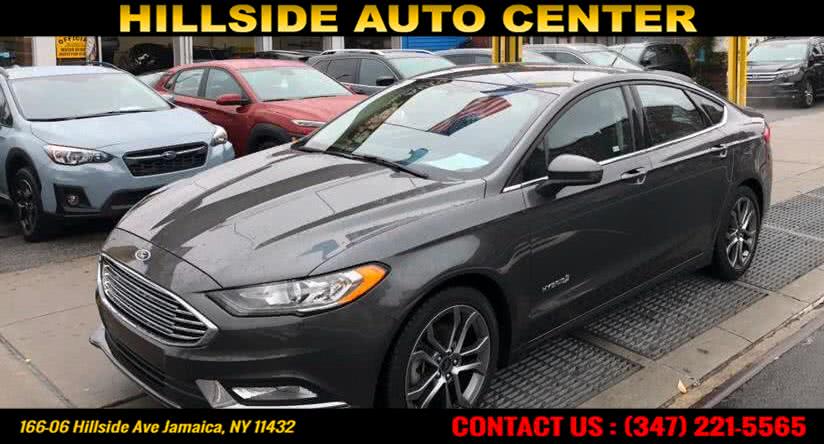 2017 Ford Fusion Hybrid SE FWD, available for sale in Jamaica, New York | Hillside Auto Center. Jamaica, New York