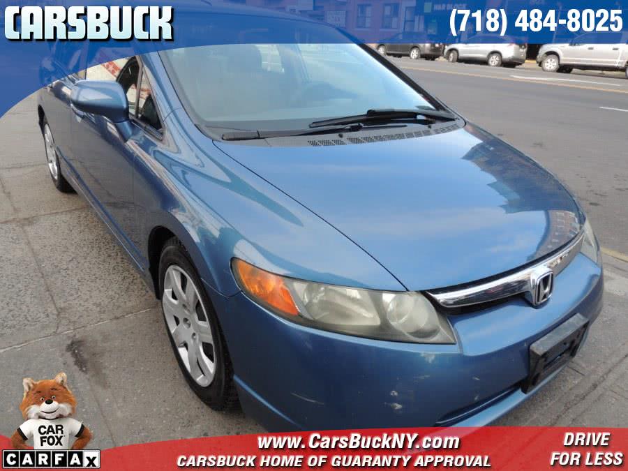 2007 Honda Civic Sdn 4dr AT LX, available for sale in Brooklyn, New York | Carsbuck Inc.. Brooklyn, New York