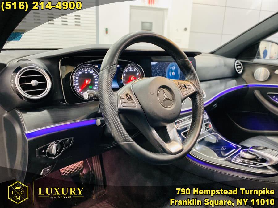 Used Mercedes-Benz E-Class E300 Sport 4MATIC Sedan 2017 | Luxury Motor Club. Franklin Square, New York