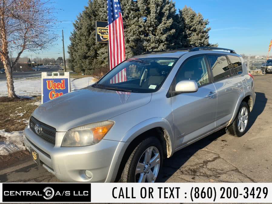 2007 Toyota RAV4 4WD 4dr 4-cyl Sport (Natl), available for sale in East Windsor, Connecticut | Central A/S LLC. East Windsor, Connecticut
