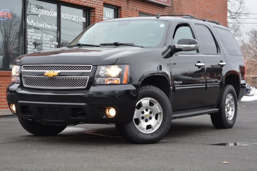 2013 Chevrolet Tahoe 4WD 4dr 1500 LT, available for sale in ENFIELD, Connecticut | Longmeadow Motor Cars. ENFIELD, Connecticut