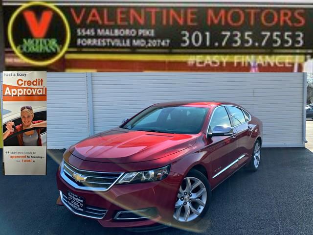 2015 Chevrolet Impala LTZ, available for sale in Forestville, Maryland | Valentine Motor Company. Forestville, Maryland