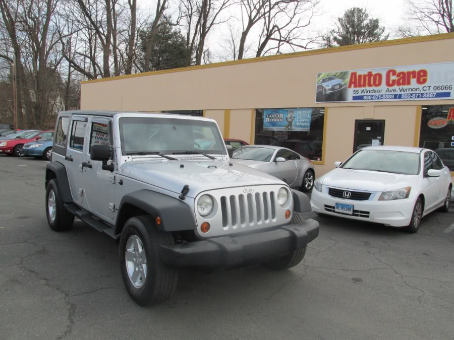 2008 Jeep Wrangler 4WD 4dr Unlimited X, available for sale in Vernon , Connecticut | Auto Care Motors. Vernon , Connecticut