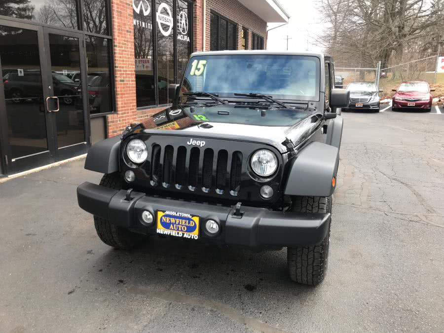 2015 Jeep Wrangler 4WD 2dr Sport, available for sale in Middletown, Connecticut | Newfield Auto Sales. Middletown, Connecticut
