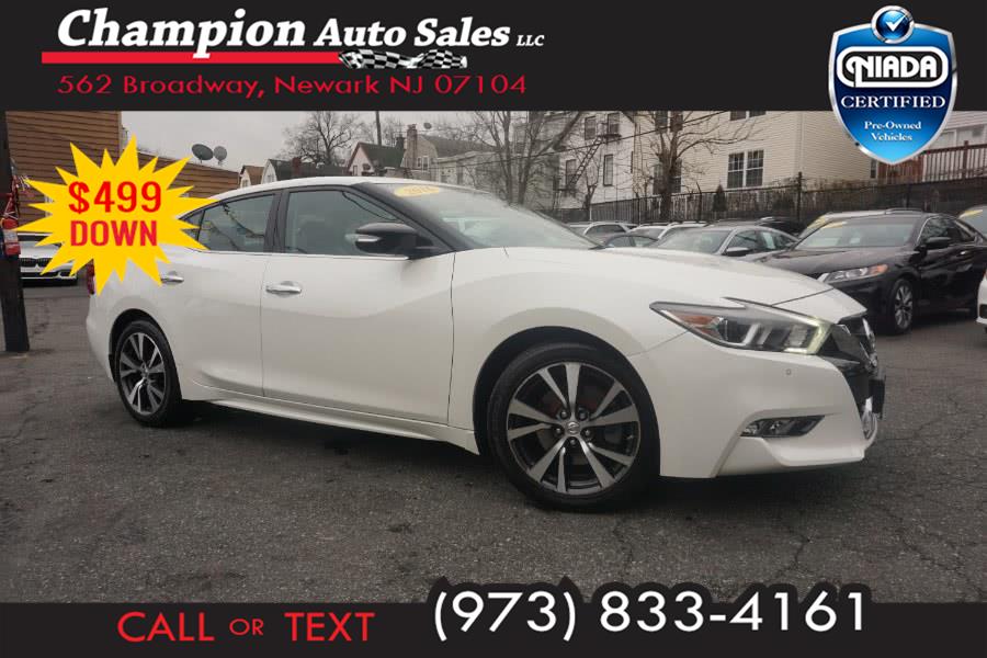 2016 Nissan Maxima 4dr Sdn 3.5 SL, available for sale in Newark , New Jersey | Champion Used Auto Sales 2. Newark , New Jersey 2016 Nissan Maxima 4dr Sdn 3.5 SL, available for sale in Newark , New Jersey | Champion Used Auto Sales 2. Newark , New Jersey