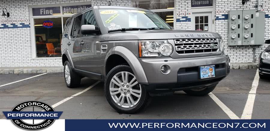 2011 Land Rover LR4 4WD 4dr V8 HSE, available for sale in Wilton, Connecticut | Performance Motor Cars Of Connecticut LLC. Wilton, Connecticut