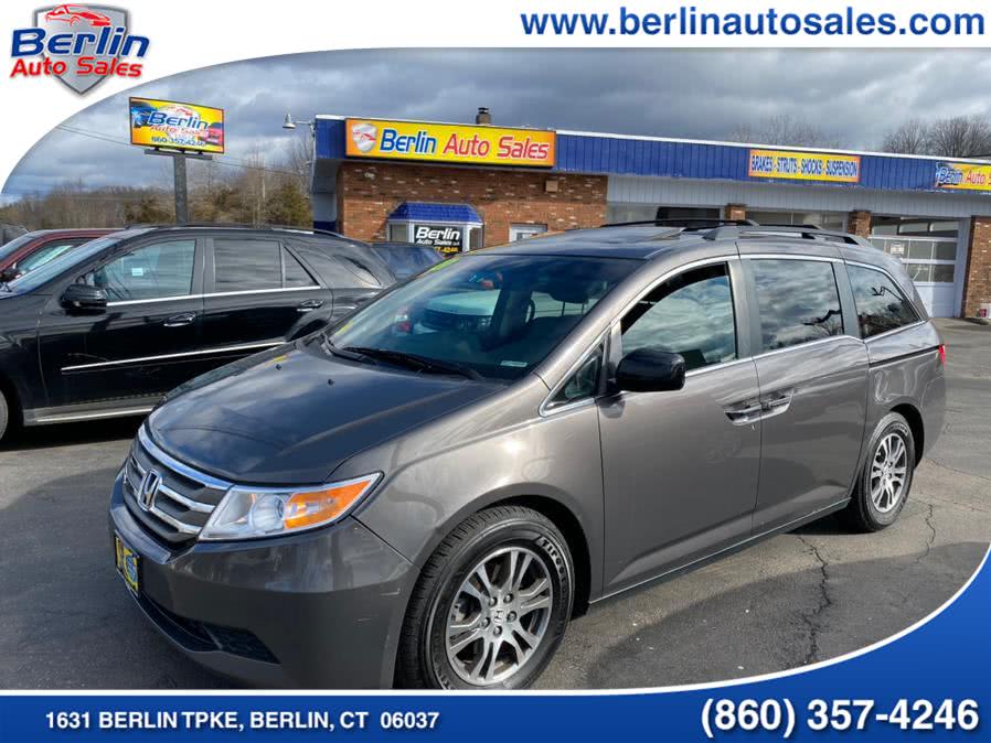 2012 Honda Odyssey 5dr EX-L w/RES, available for sale in Berlin, Connecticut | Berlin Auto Sales LLC. Berlin, Connecticut