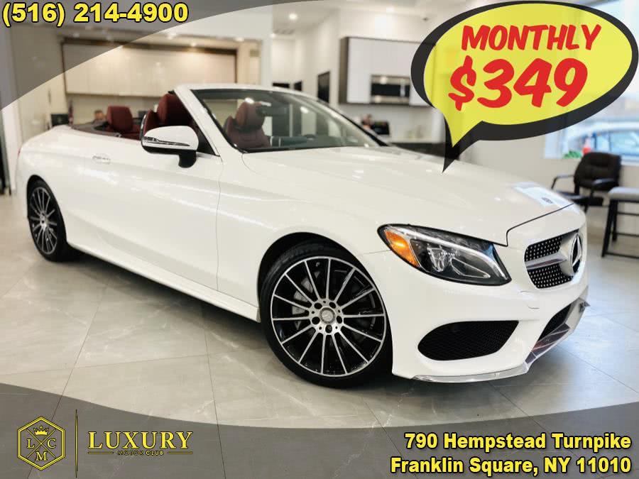 2017 Mercedes-Benz C-Class C 300 Cabriolet, available for sale in Franklin Square, New York | Luxury Motor Club. Franklin Square, New York