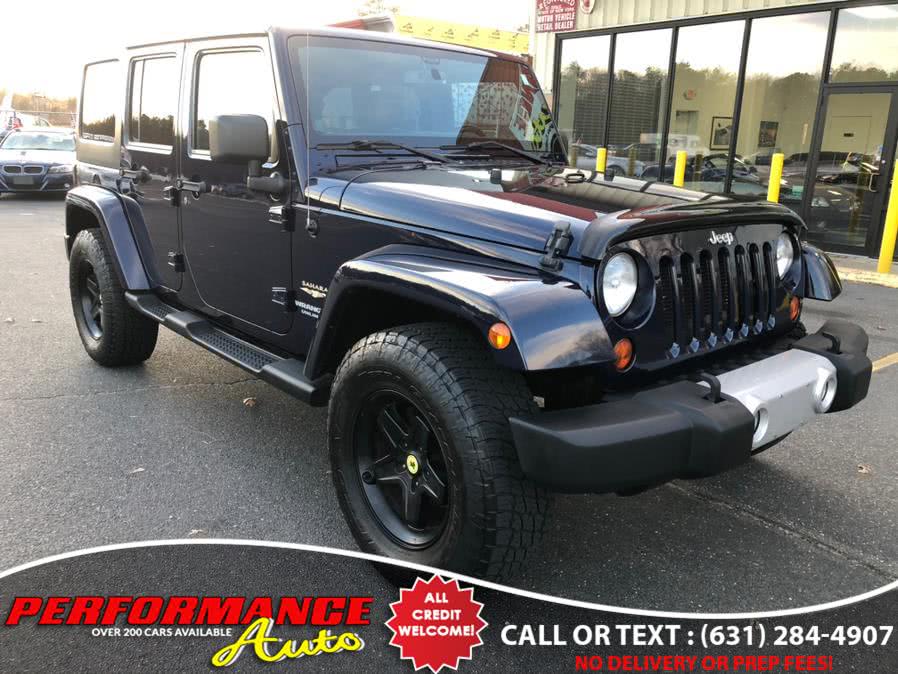 2013 Jeep Wrangler Unlimited 4WD 4dr Sahara, available for sale in Bohemia, New York | Performance Auto Inc. Bohemia, New York
