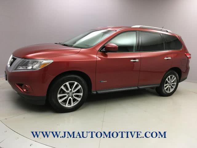 2014 Nissan Pathfinder 4WD 4dr SV Hybrid, available for sale in Naugatuck, Connecticut | J&M Automotive Sls&Svc LLC. Naugatuck, Connecticut